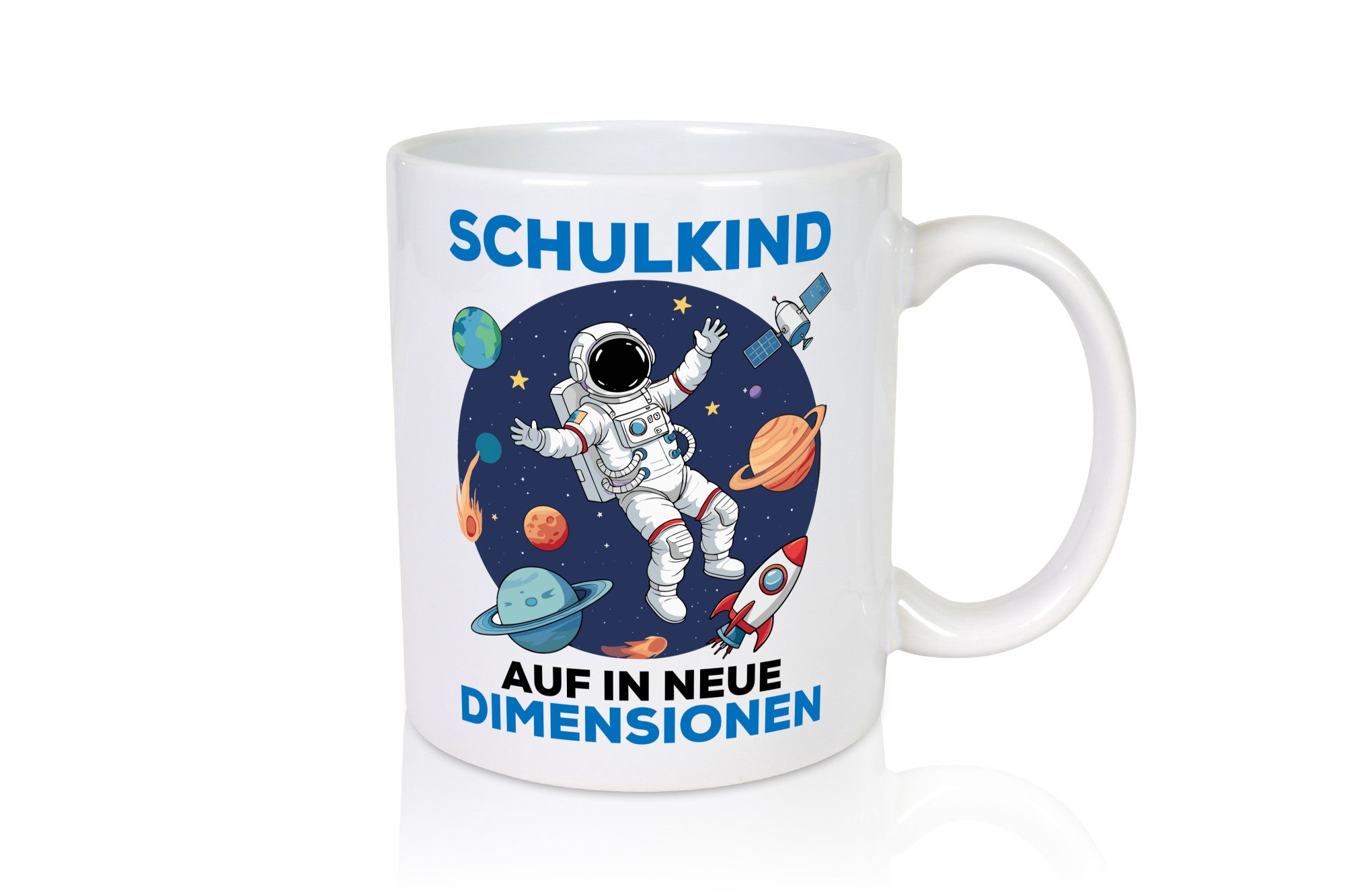 Schulkind | Einschulung Astronaut Weltraum lustig Humor Geschenkidee Geschenk
