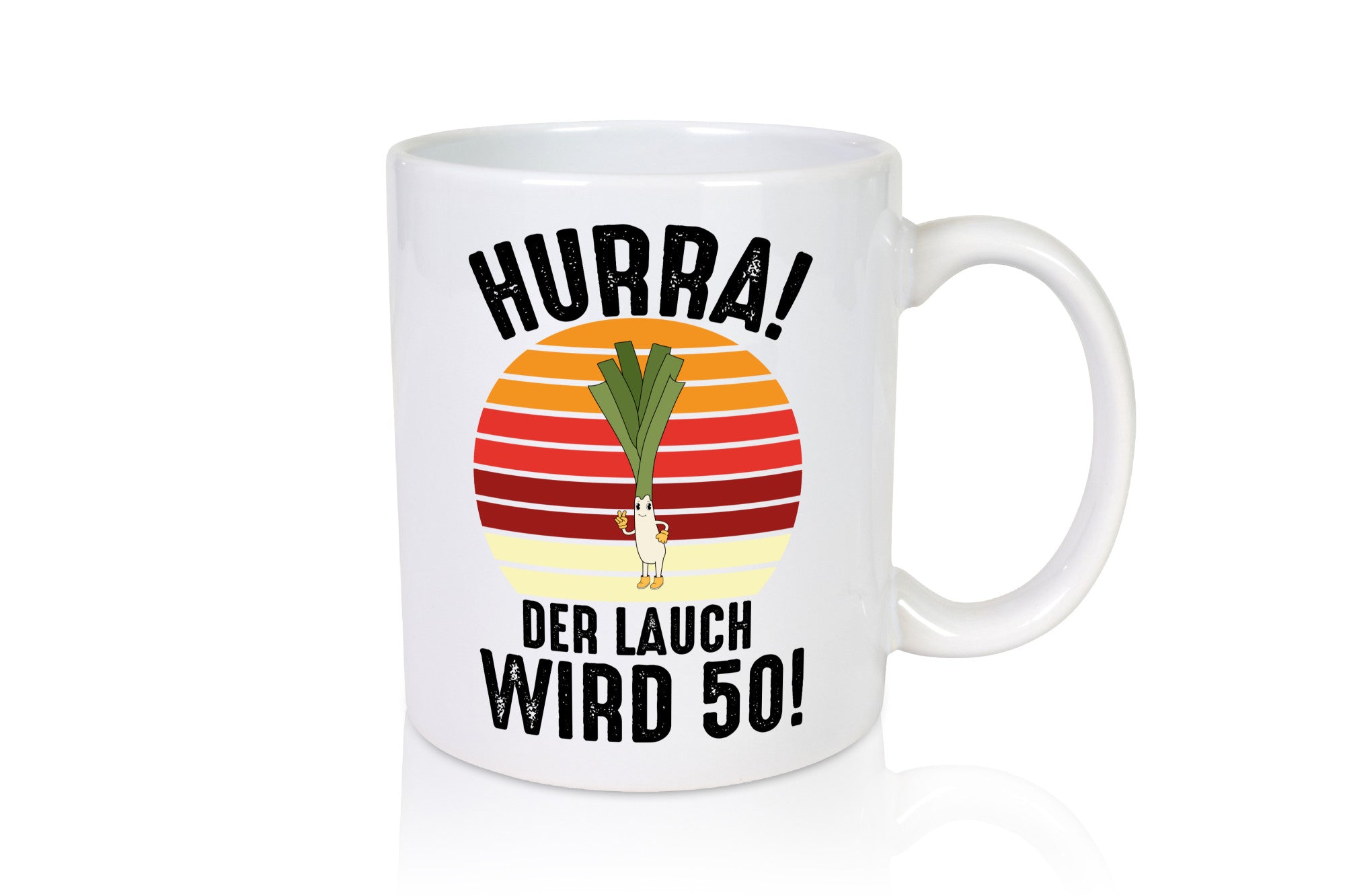Hurra der lauch wird 50 | 50. Geburtstag Ehrentag lustig Geschenkidee Geschenk