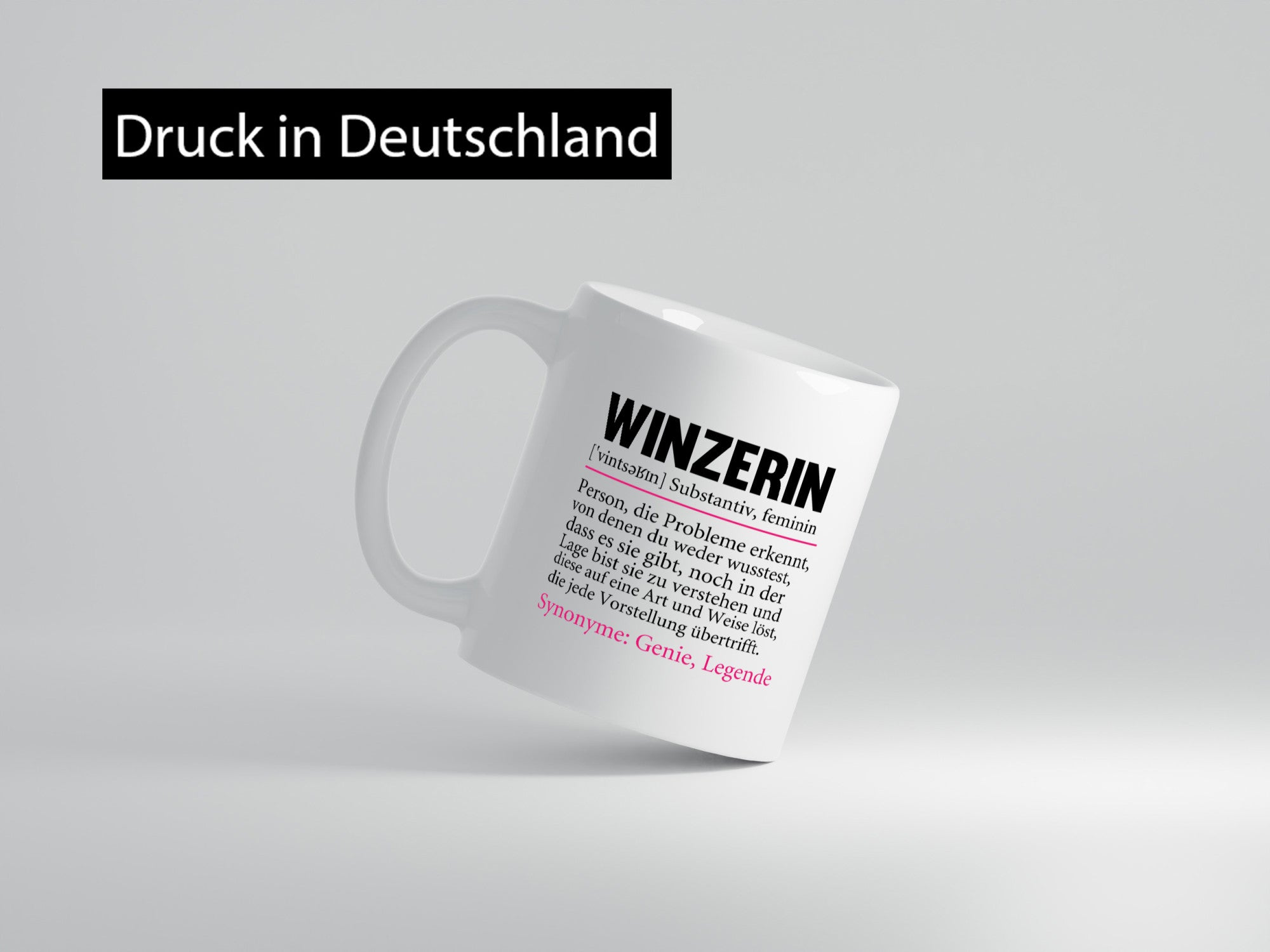 Winzerin | lustige Spruch Weinbauer Wein Beruf lustiger Geschenk Arbeit