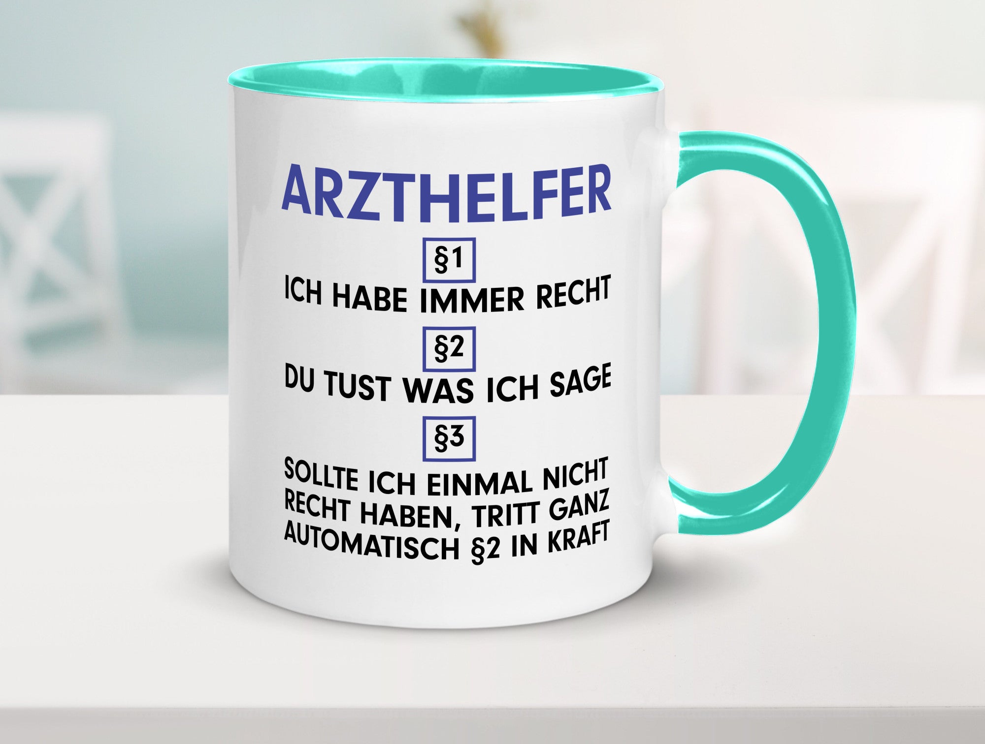 Ich habe immer Recht Arzthelfer | Fachangestellter Medizin Geschenkidee Humor