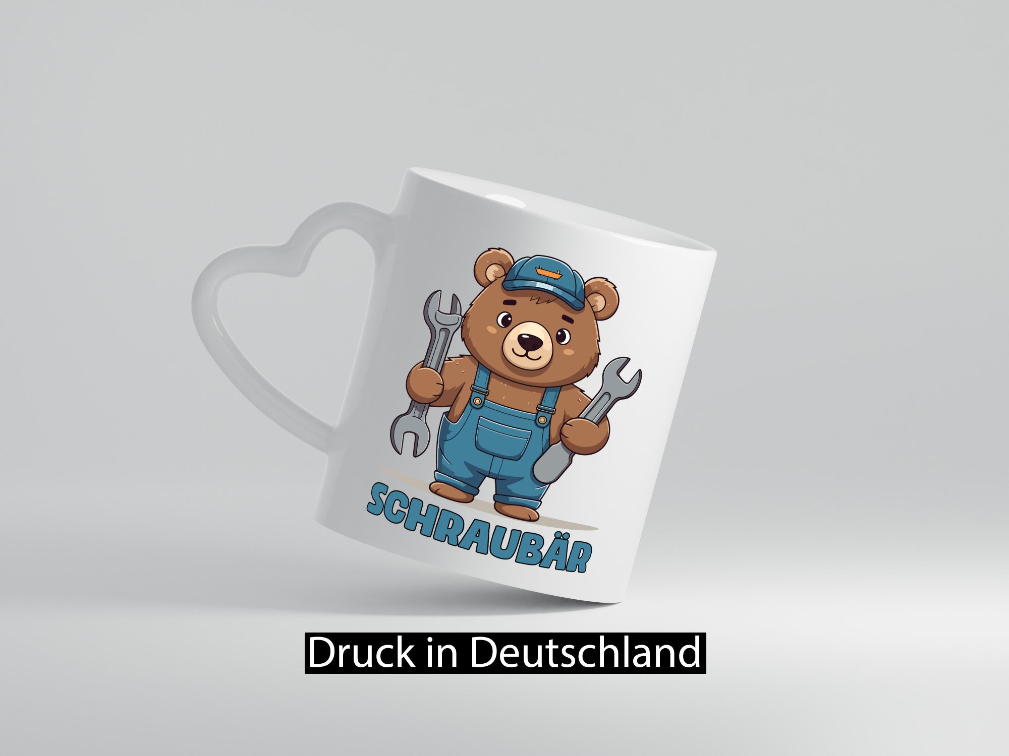 Schraubär | Bär Mechaniker Schrauber Geschenk Humor Geschenkidee lustiger