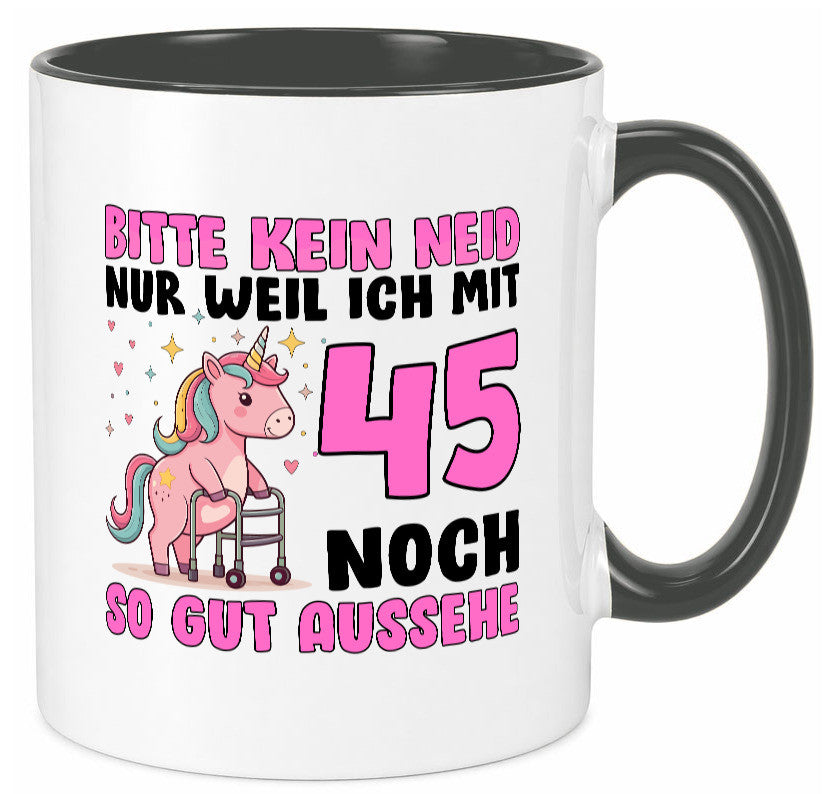 45. Geburtstag | 45 Jahre Mit noch so gut aussehen Geschenk Geschenkidee