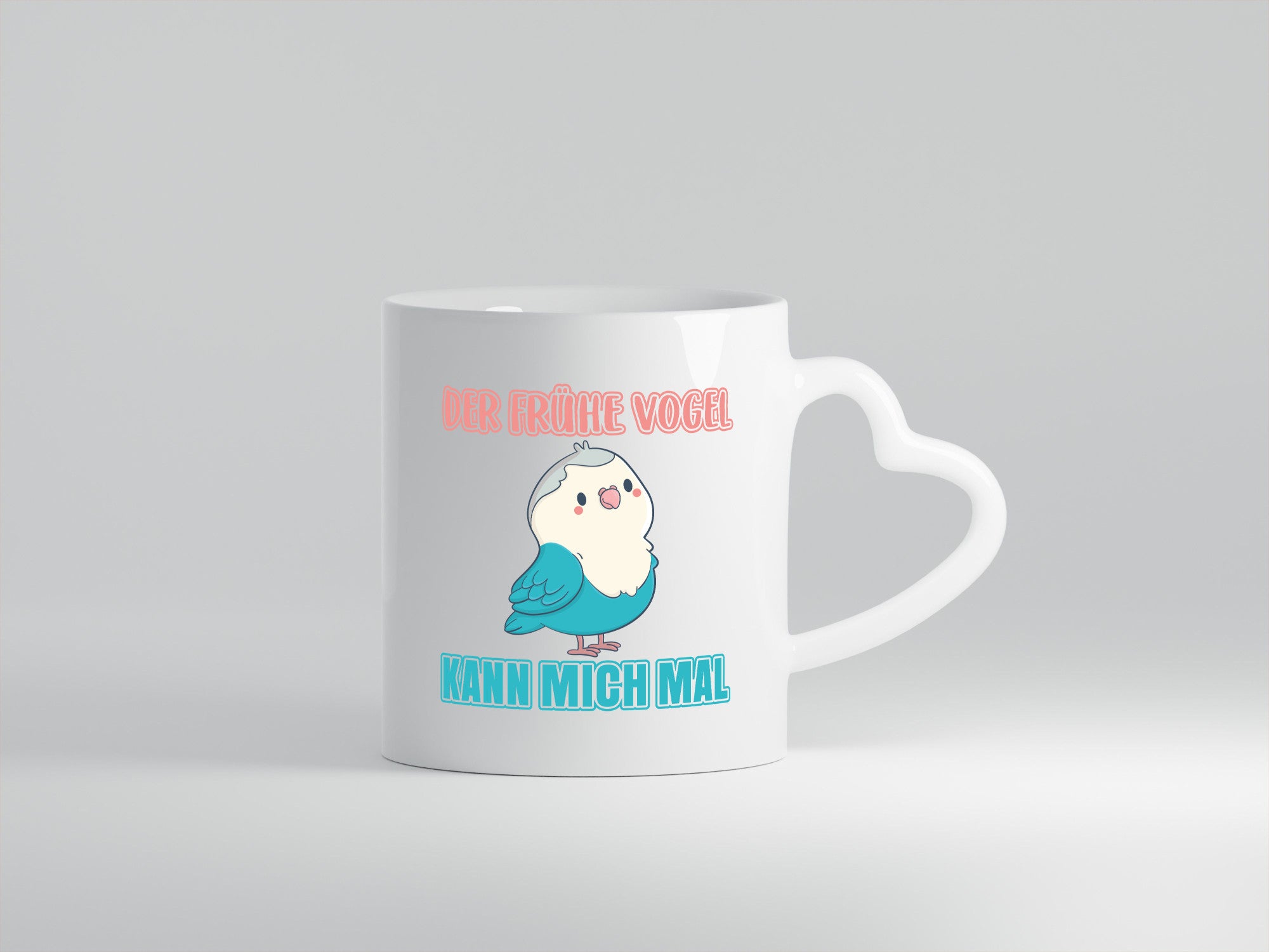 Der frühe Vogel | Statement Tasse Morgenmuffel Geschenkidee Humor