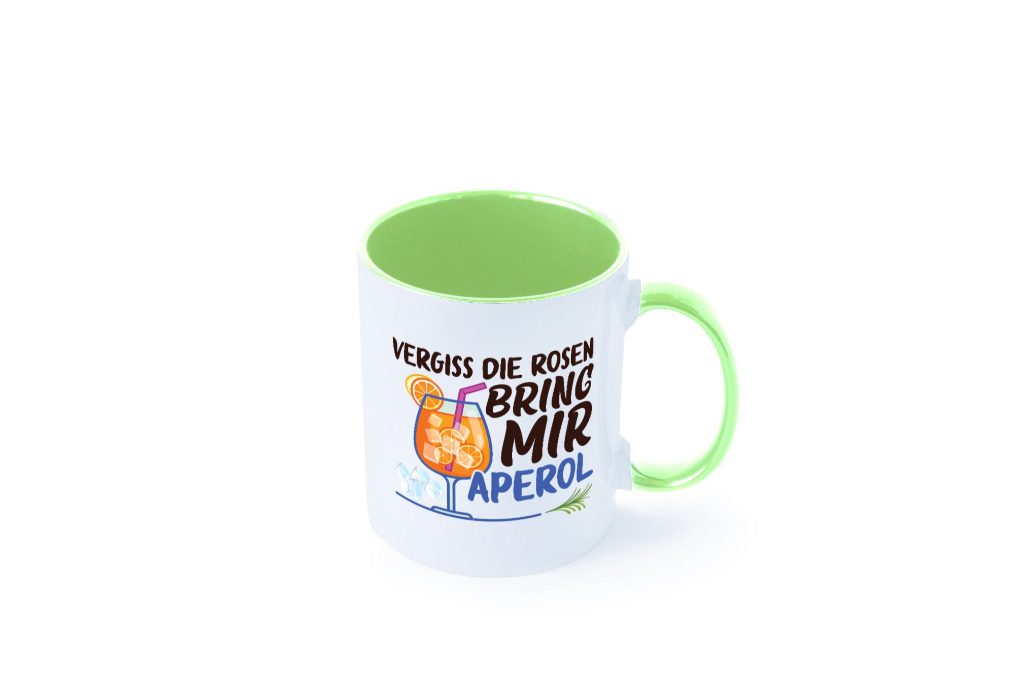 Bring mir Aperol | Rosen Paar Party Geschenkidee Humor Tasse