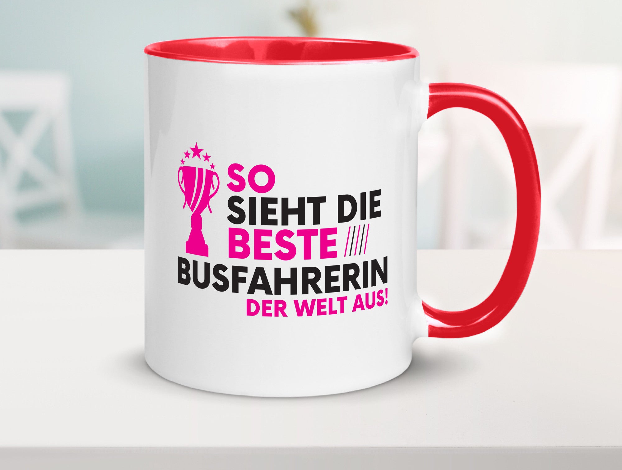 Die Weltbeste Busfahrerin | Berufsfahrer Fahrerin Geschenk Arbeit Kollegen Büro