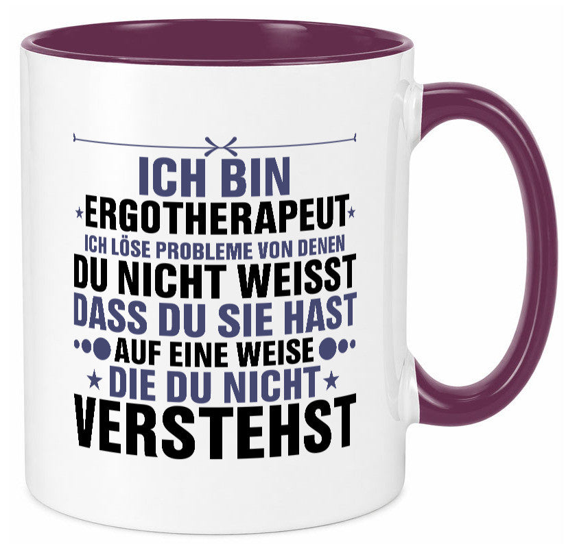 Löse Probleme: Ergotherapeut | Ergotherapie v2 lustig Humor Geschenkidee