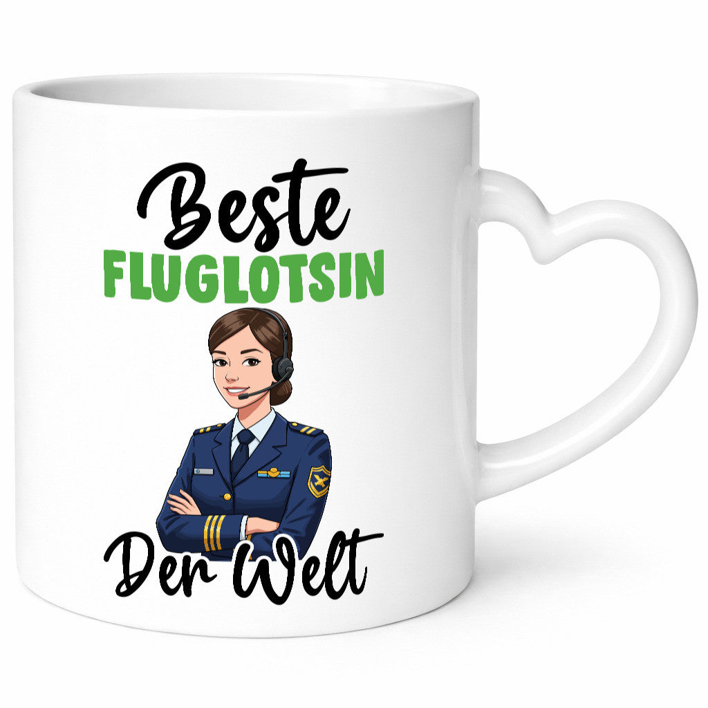 Beste Fluglotsin | Flughafen Flugverkehr v2 Geschenk Humor Geschenkidee