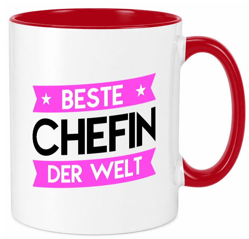 Beste Chefin | Führungskraft Vorgesetzte Humor Arbeit Kollegen Büro Tasse