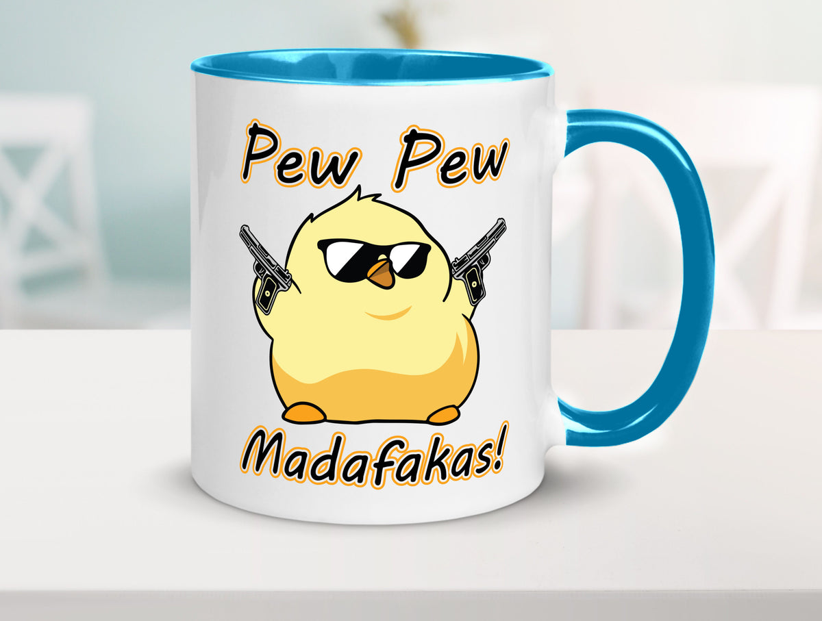 Pew Madafakas Lustig Geschenkidee Humor Tasse