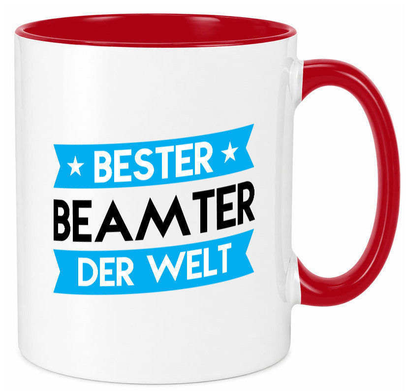 Bester Beamter | Verbeamtung öffentlicher Dienst Humor Geschenkidee Tasse