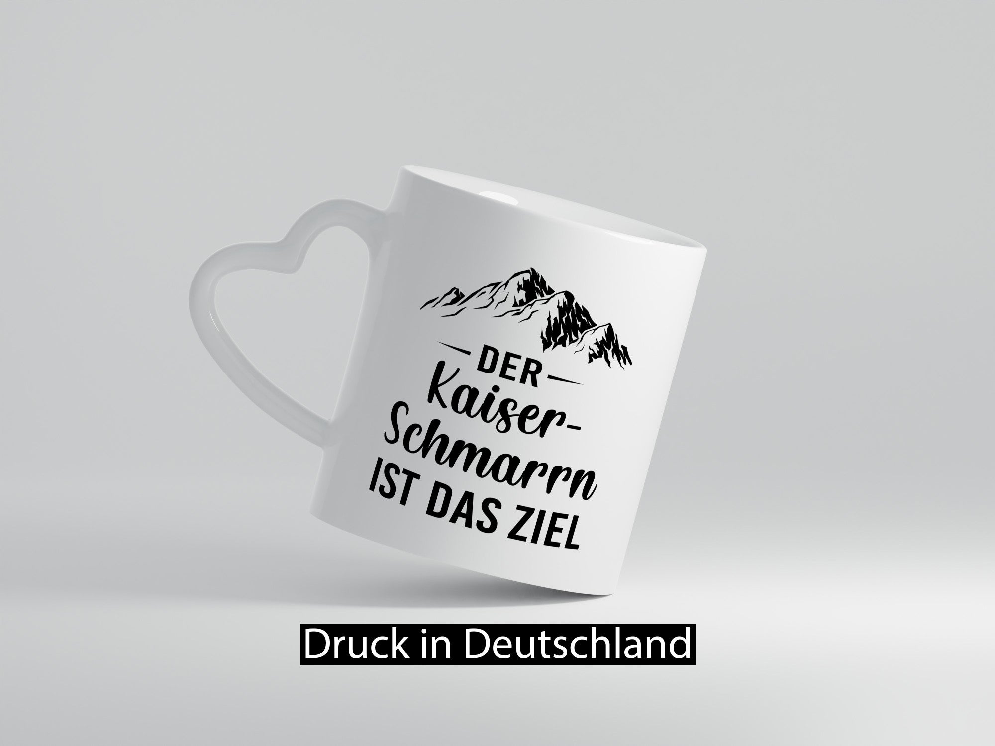 Kaiserschmarrn ist das Ziel | Berge Humor Geschenkidee Tasse