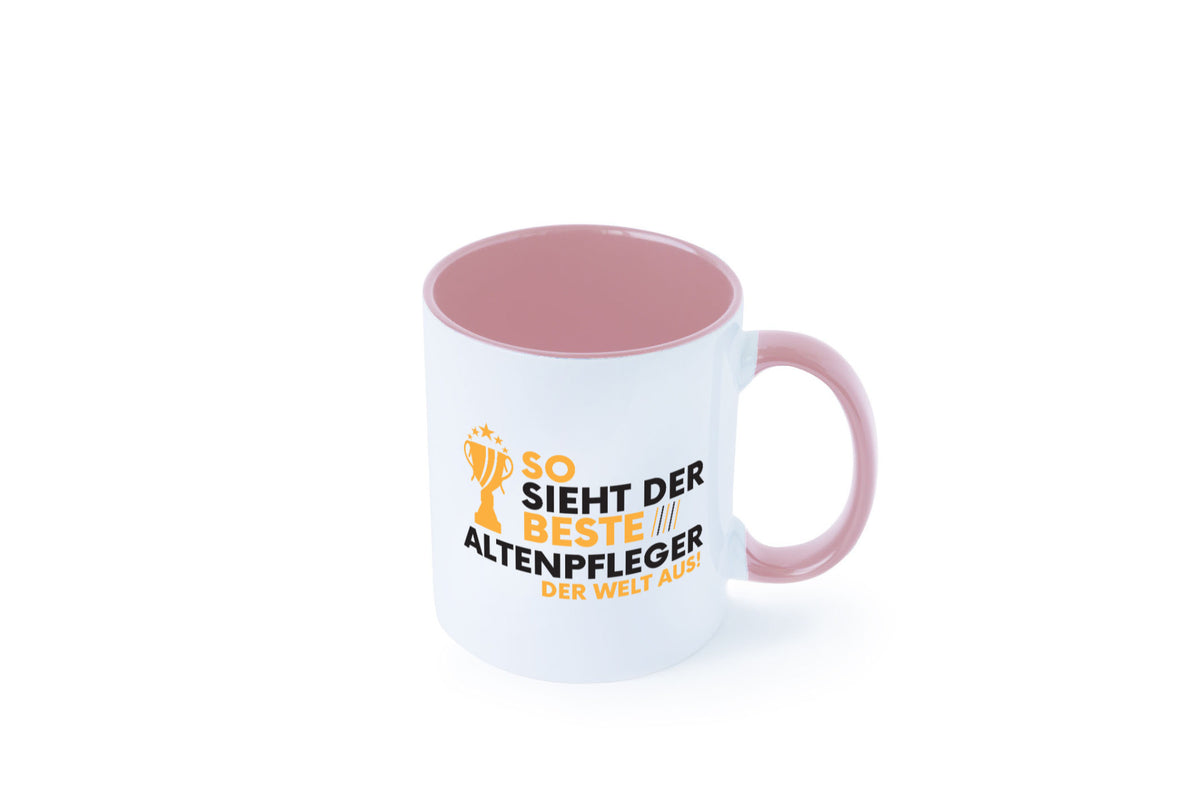 Der Weltbeste Altenpfleger | Pflegepersonal Altenheim lustig Humor Geschenkidee Tasse