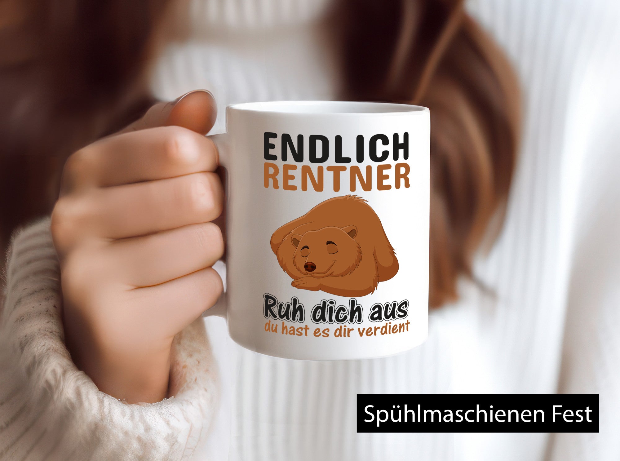Endlich Rentner | Ruhestand Tasse Rente genießen Geschenk Jubiläum lustiger