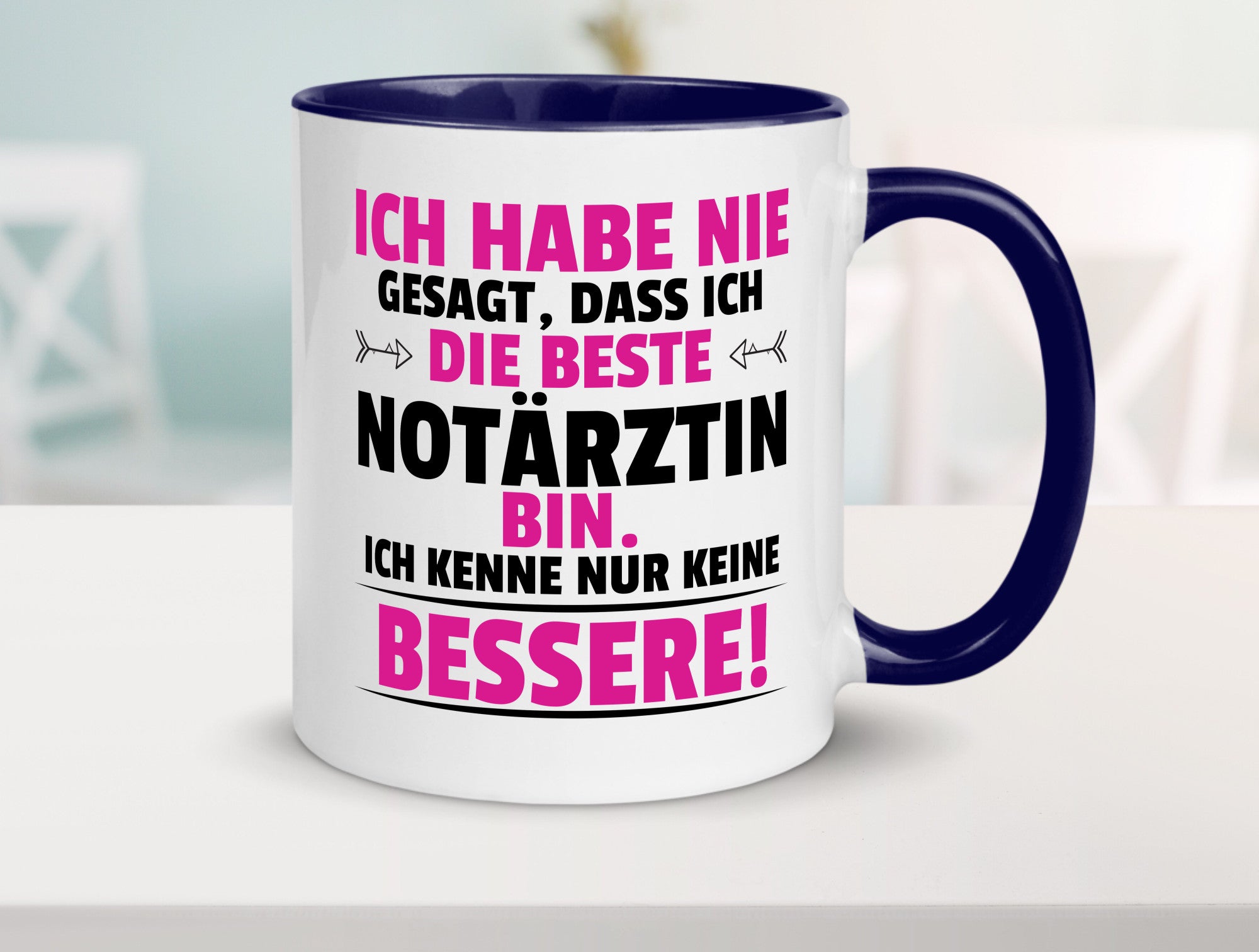 Die Beste Notärztin | Ärztin Humor Geschenkidee Tasse