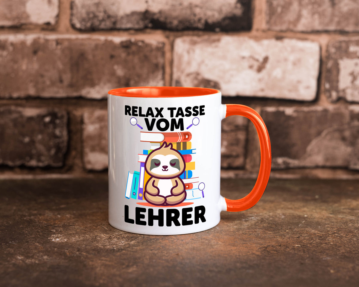 Relax Tasse: Lehrer | Schule Beruf Schüler lustiger Spruch Geschenk Arbeit