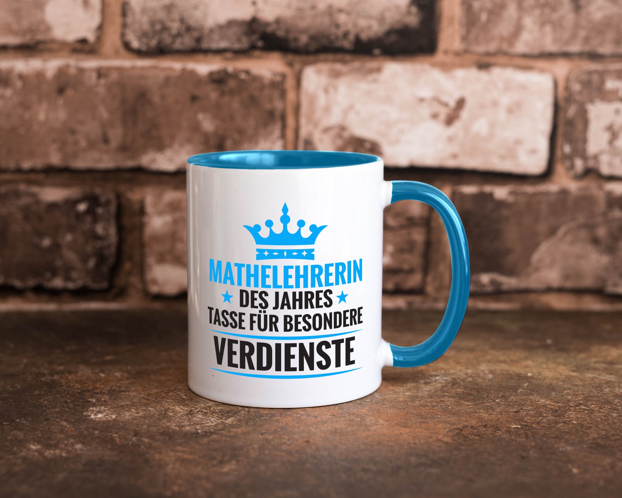 Besonderer Verdienst: Mathelehrerin | Lehrer Mathe Humor Geschenkidee Tasse
