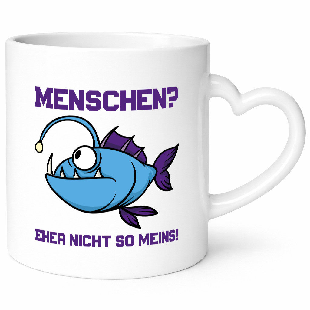 Mürrischer Fisch | Zyniker Tasse Menschenhasser Geschenk Humor Geschenkidee
