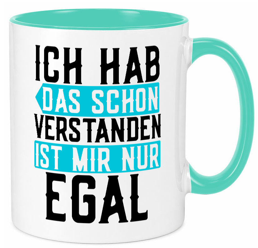 Ist mir egal | Protest Teenager Humor Spruch Büro lustig Arbeit Kollegen Tasse