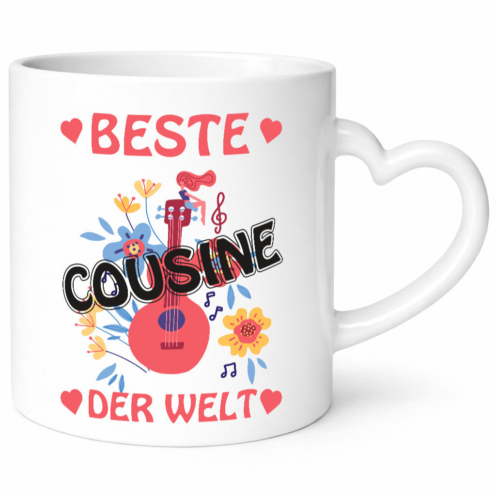 Beste Cousine der Welt | Blumen Cousinen lustig Humor Geschenkidee Geschenk