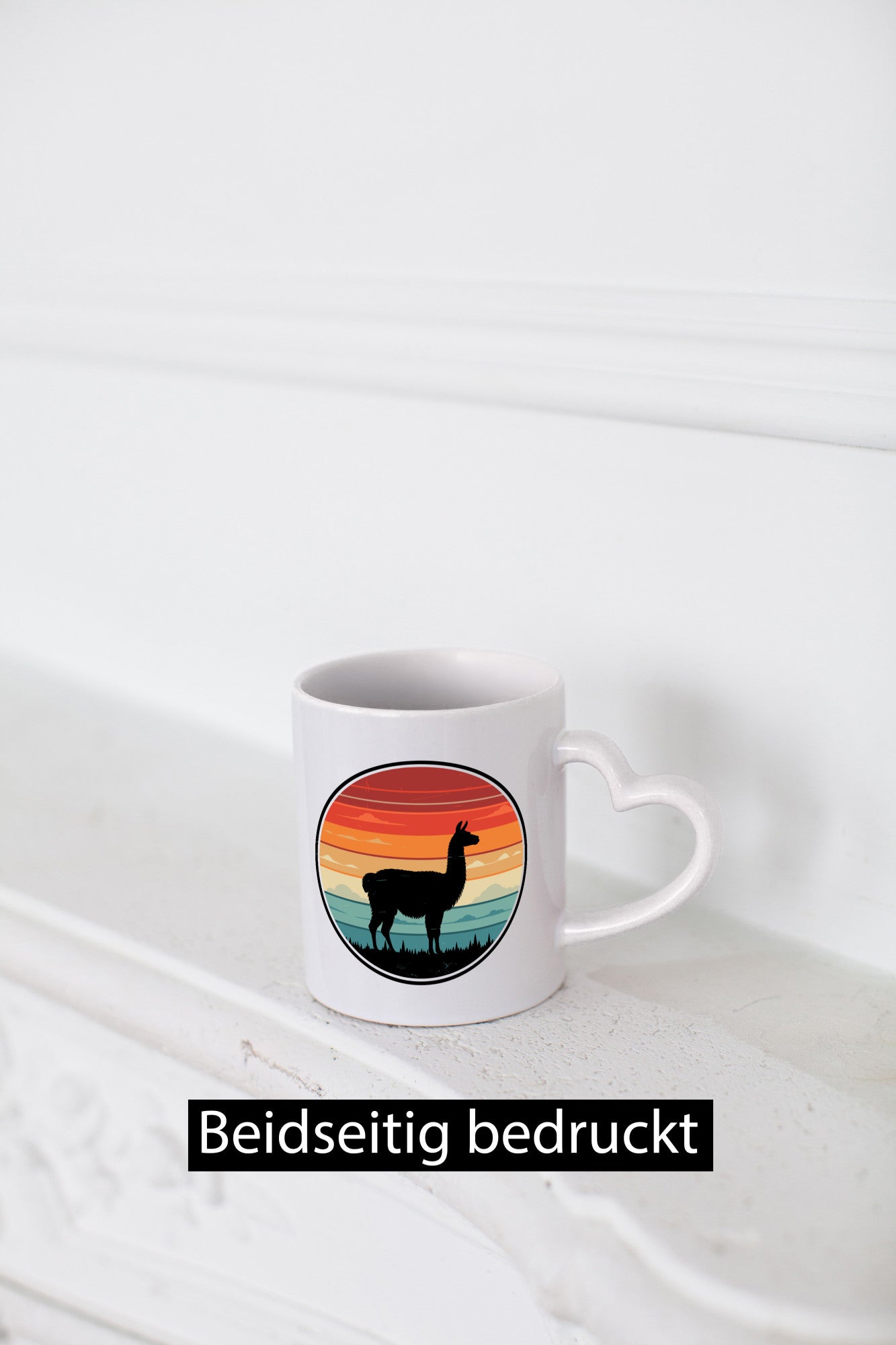 Lama | Alpaka Vintage Humor Geschenkidee Tasse