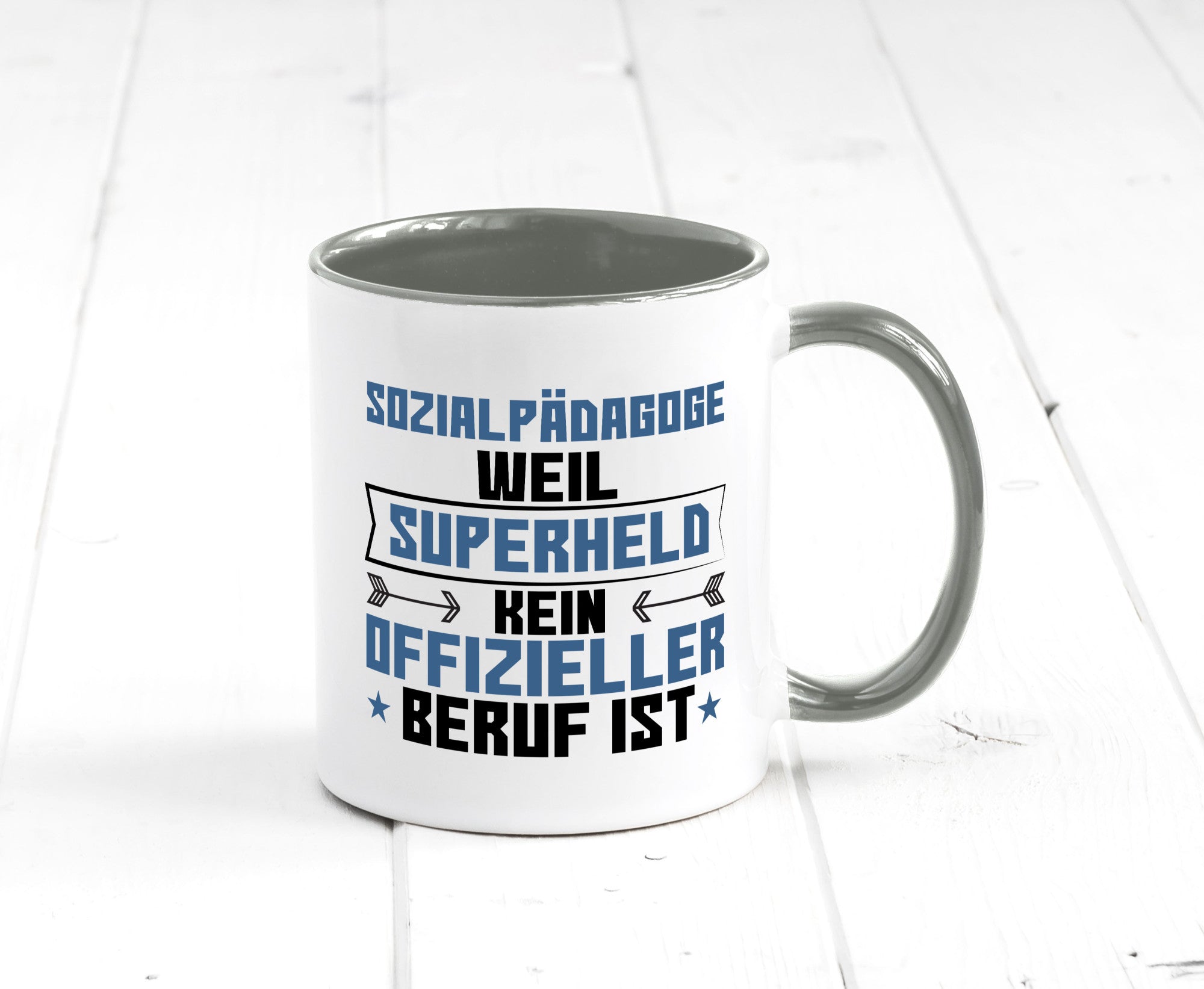 Superheld Sozialpädagoge | Pädagoge lustig Humor Geschenkidee Geschenk Tasse