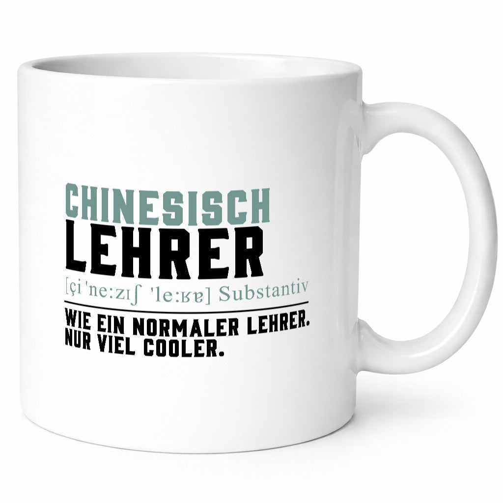 Chinesischlehrer | Lehrer Unterricht Lieblingslehrer lustig Humor Geschenkidee
