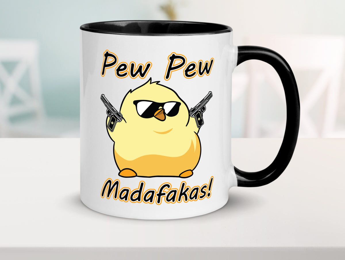 Pew Madafakas Lustig Geschenkidee Humor Tasse