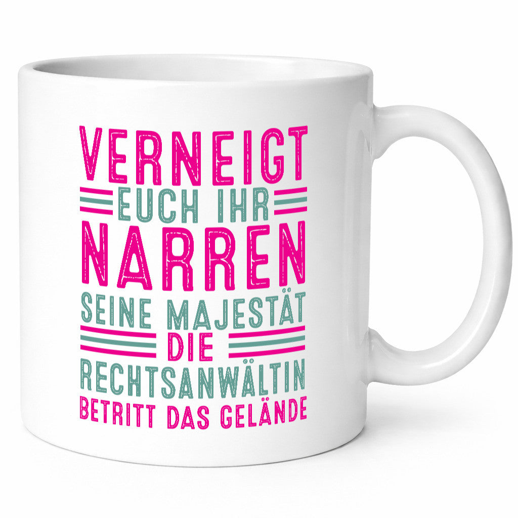 Verneigt euch: Rechtsanwältin | Jurstin Anwältin lustiger Spruch Geschenk Humor