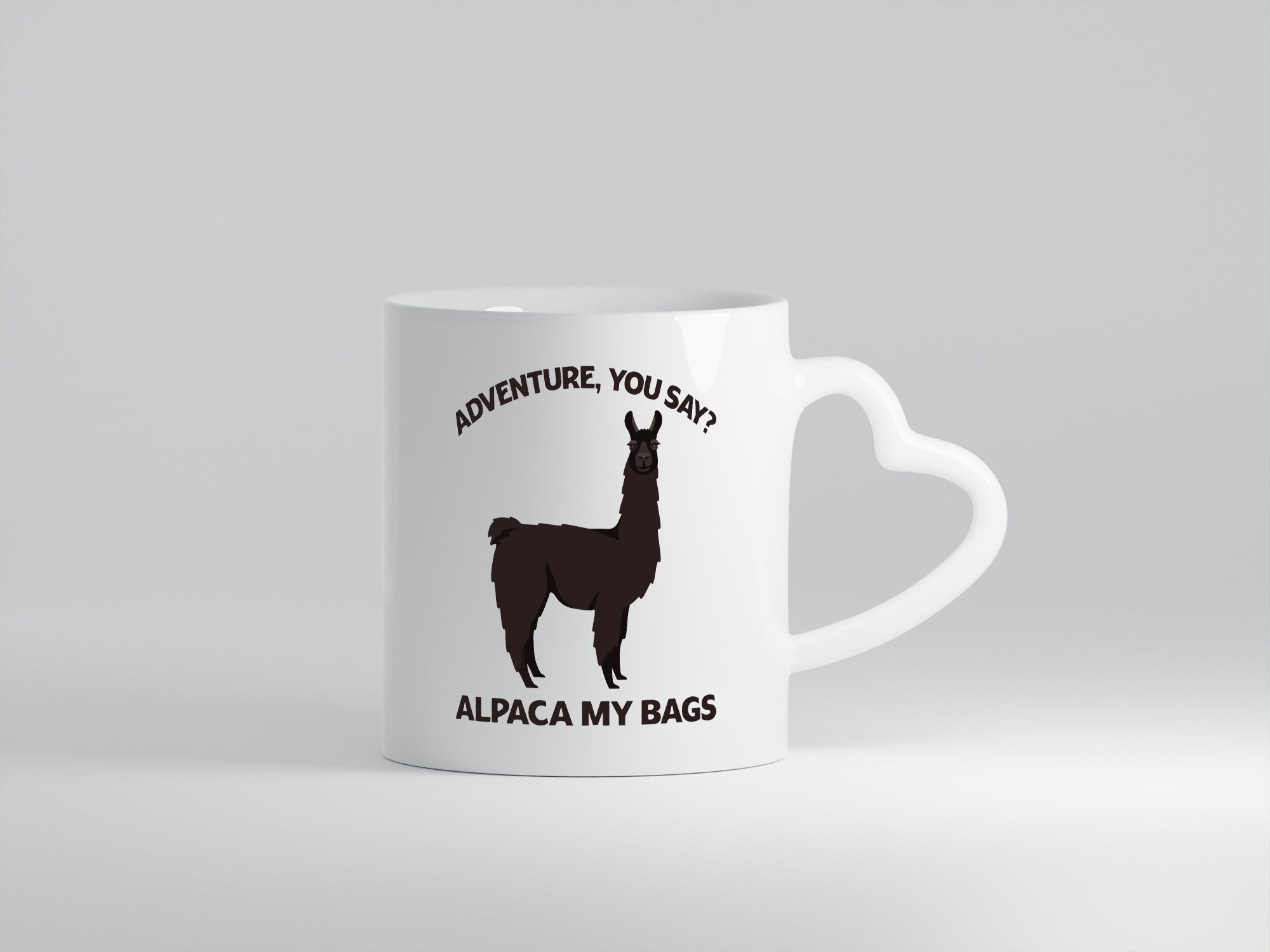 Adventure, Alpaca | Humor Geschenkidee Tasse