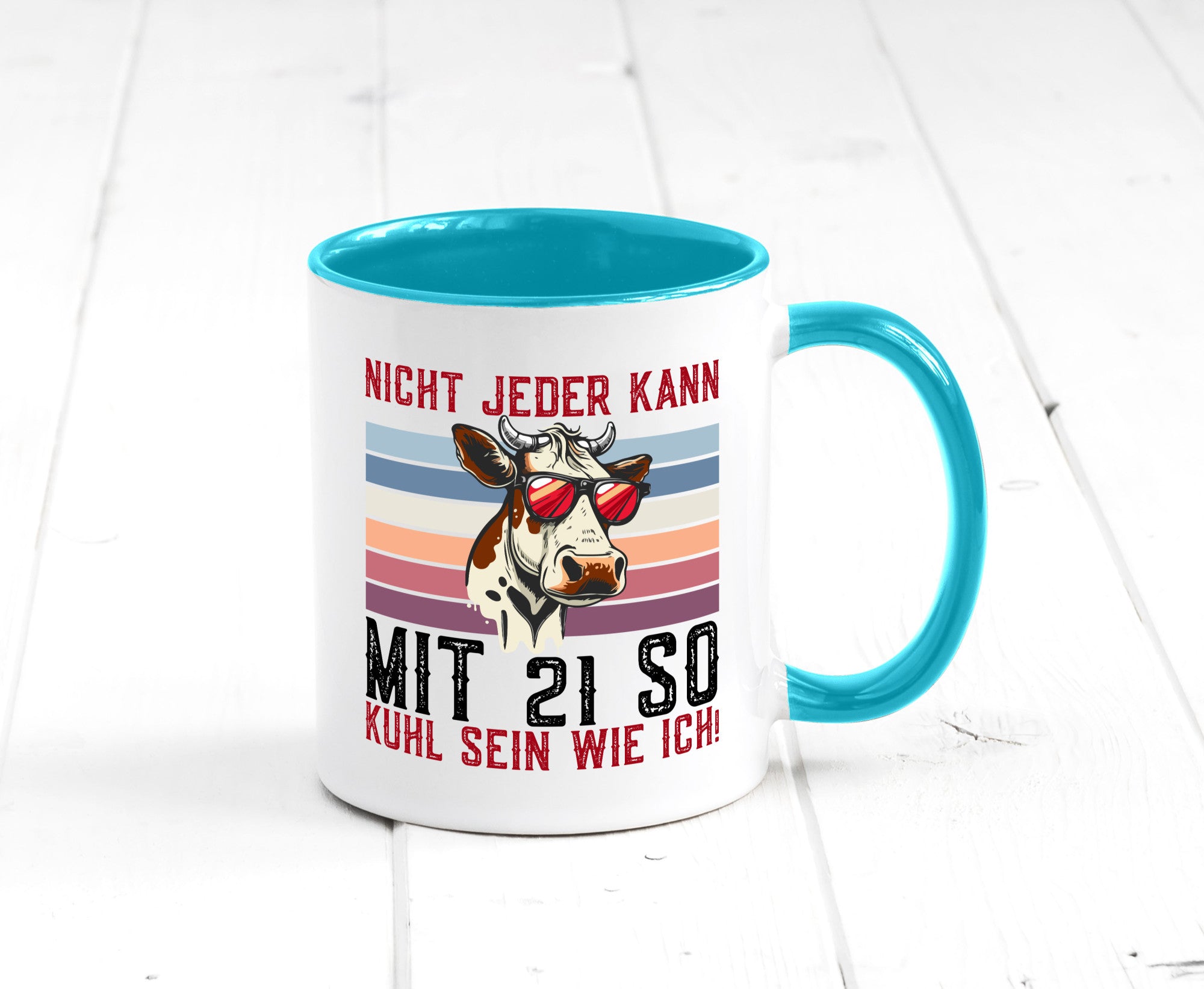 Mit 21 so gut aussehen | 21. Geburtstag Landwirt Bauer v2 Humor Geschenkidee