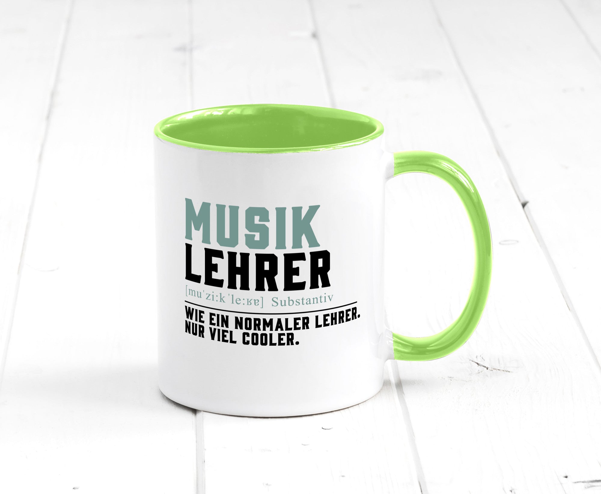 Musiklehrer | Lehrer Unterricht Lieblingslehrer Geschenkidee Humor Tasse