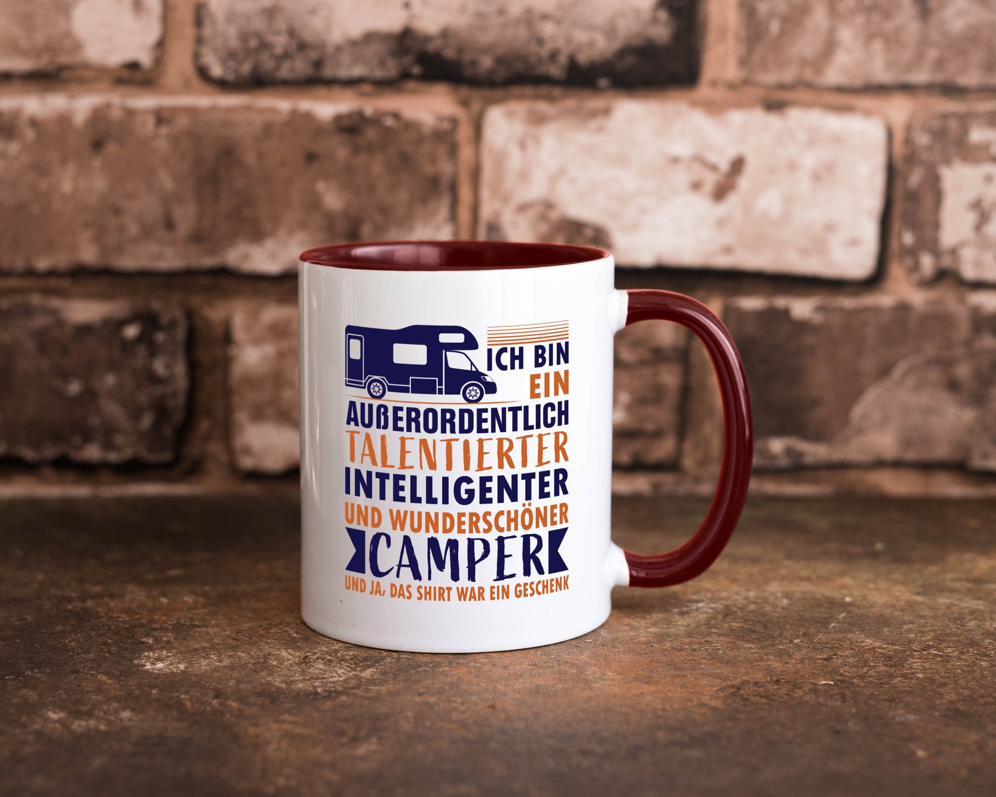 Talentierter | Intelligenter Wunderschöner Camper lustiger Spruch Geschenk