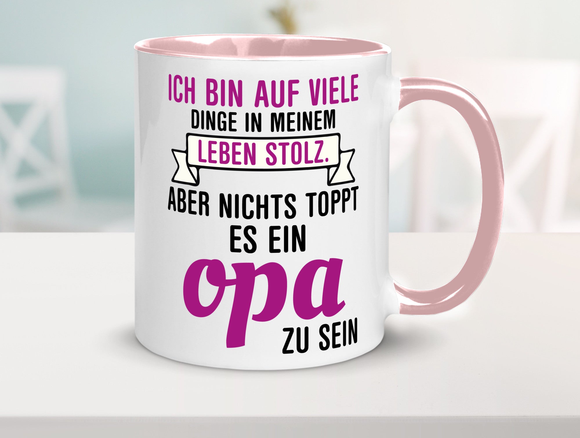 Opa Tasse | Stolzer Großvater Vatertag Enkelkinder Geschenk Familie