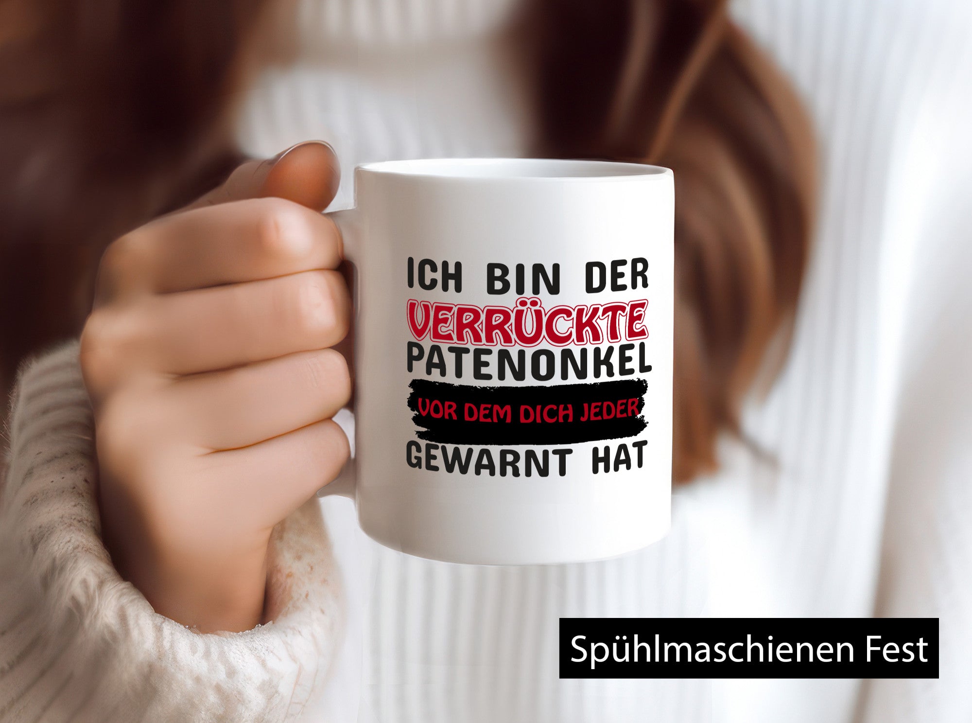 Verrückter Patenonkel | Onkel Tasse Verwandtschaft Geschenk Humor Geschenkidee