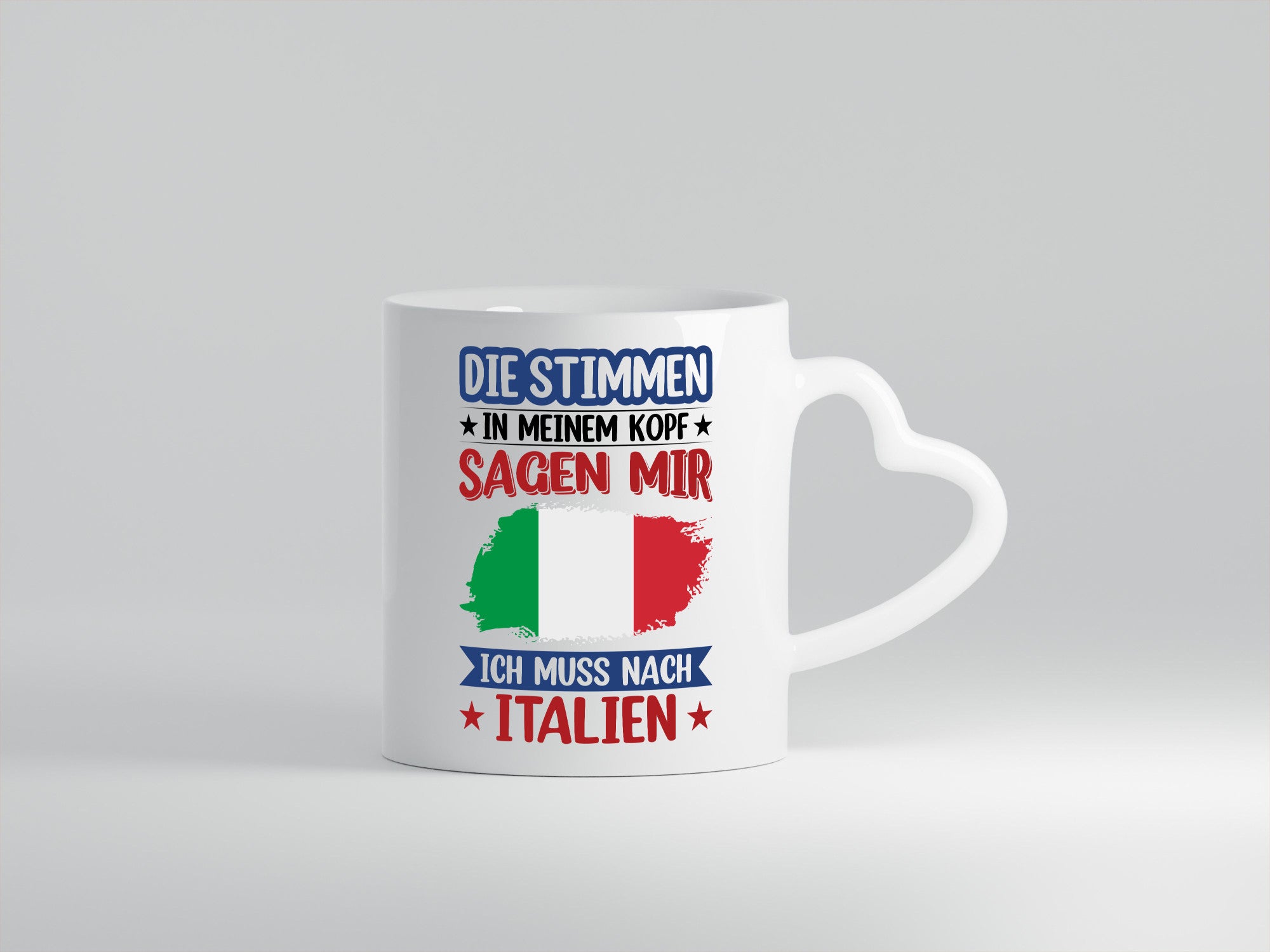 Italien | Urlaub Stimmen in meinem Kopf Traumland lustiger Spruch Geschenk