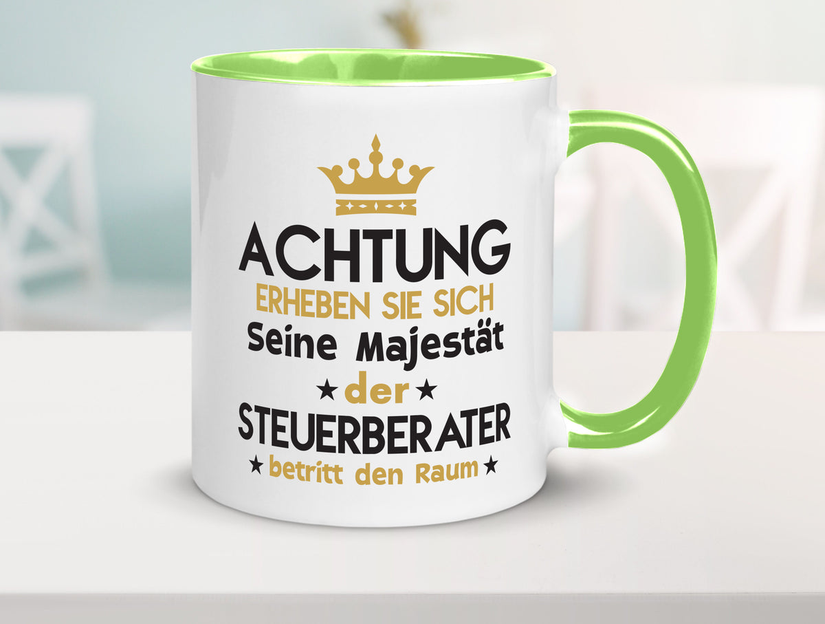 Seine Majestät Steuerberater | Steuern v2 Geschenk Humor Geschenkidee lustiger Tasse