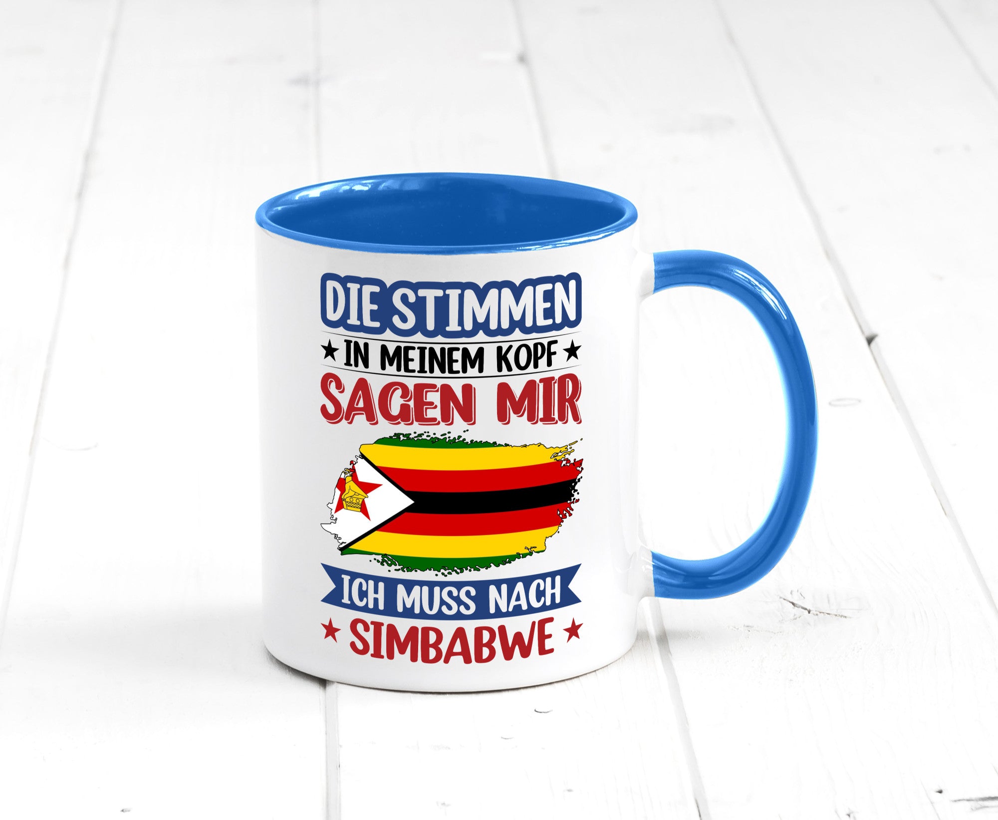 Simbabwe | Urlaub Stimmen in meinem Kopf Traumland v2 Geschenk Humor