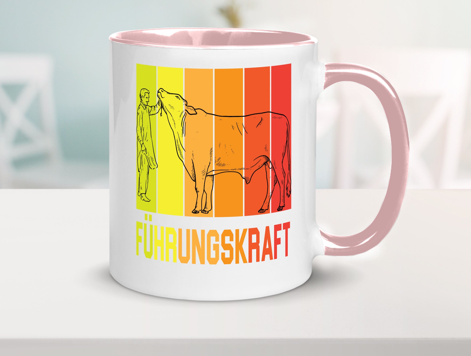 Führungskraft | Farmer Bauernhof lustig Humor Geschenkidee Geschenk Tasse