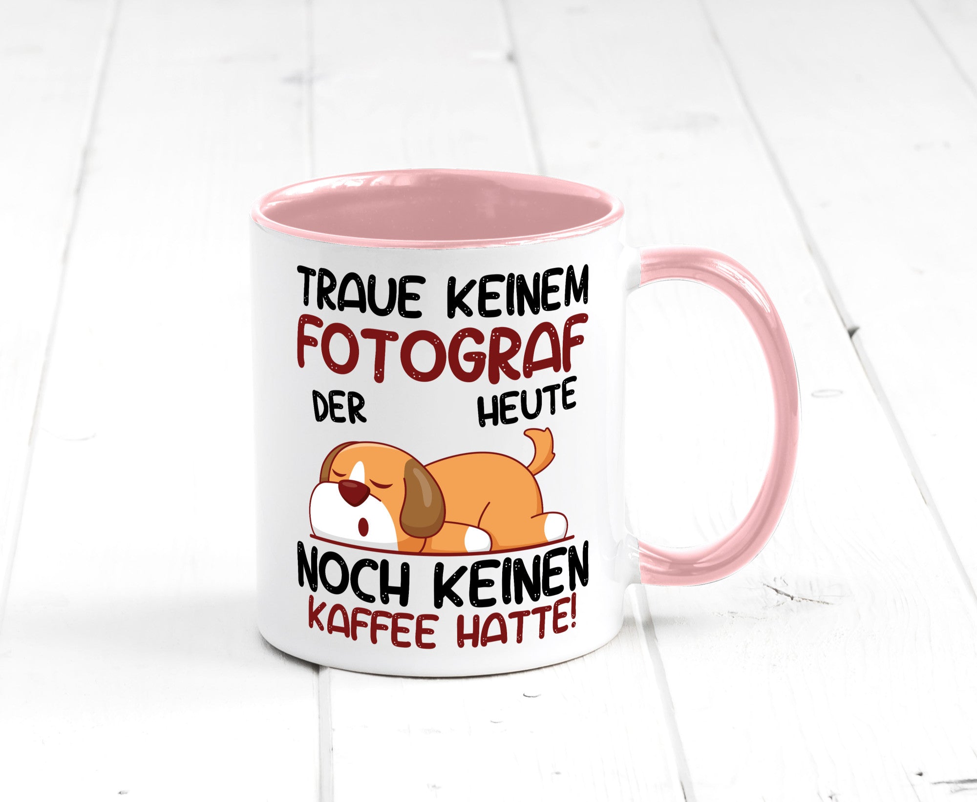 Traue keinem Fotograf | Fotografie Kamera lustiger Spruch Geschenk Humor