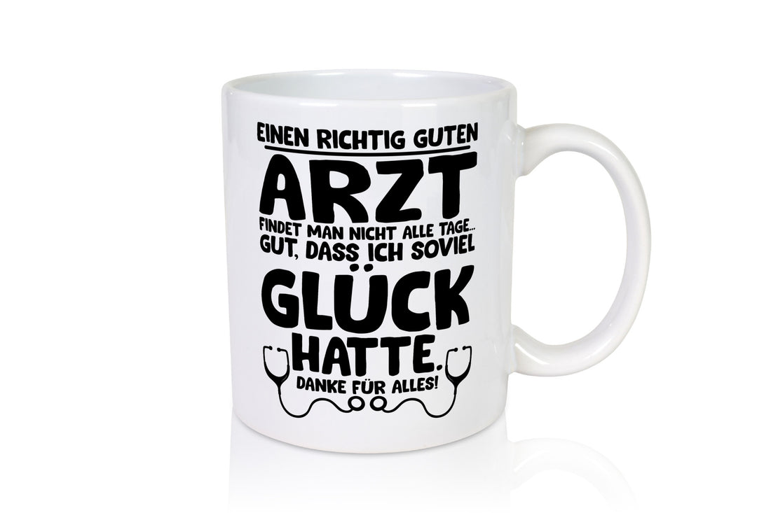 Richtig guter Arzt | Dankeschön Tasse Ärzte Spruch vl7 lustiger Geschenk Humor