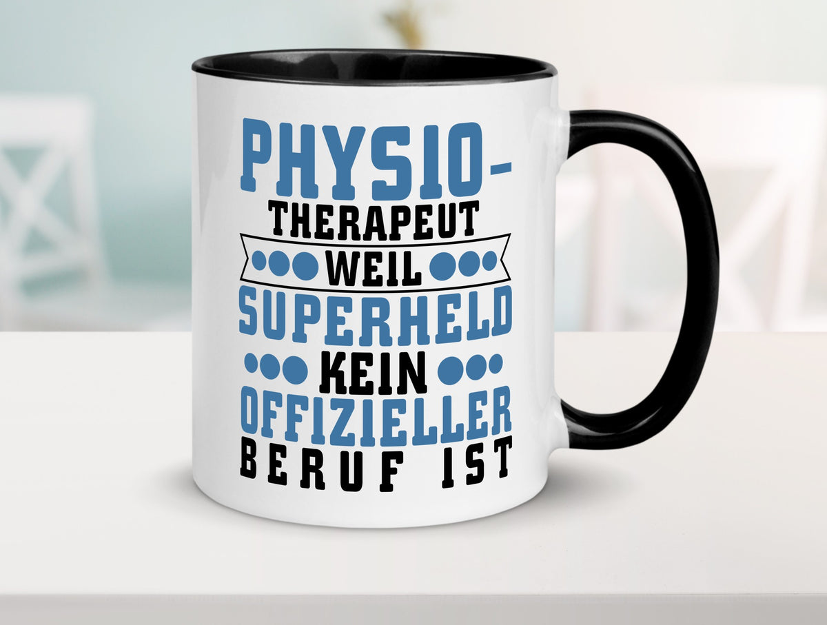 Offizieller Superheld lustiger Spruch Geschenk Humor Geschenkidee Tasse