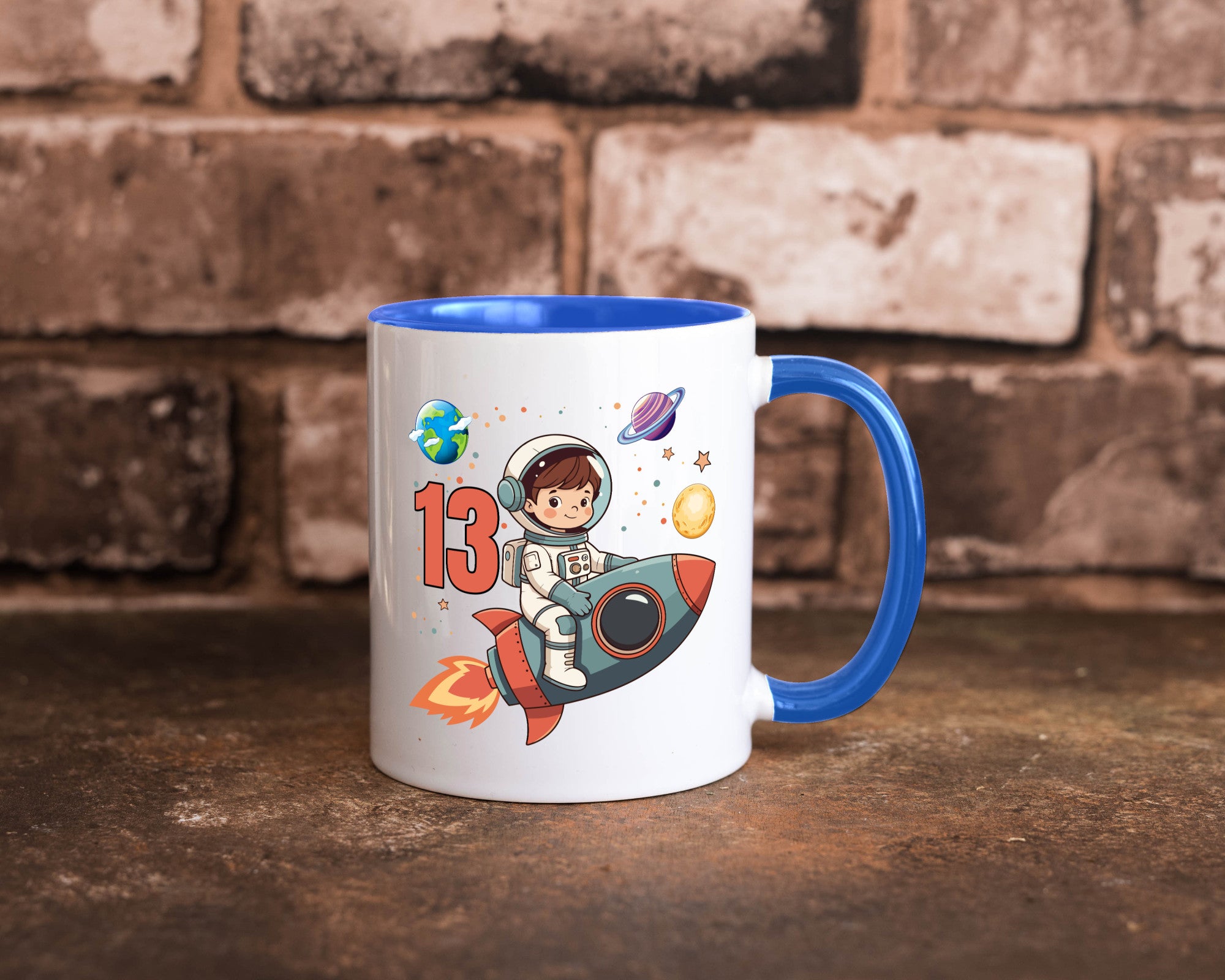 13. Geburtstag | 13 Jahre Astronaut Weltraum lustiger Spruch Geschenk