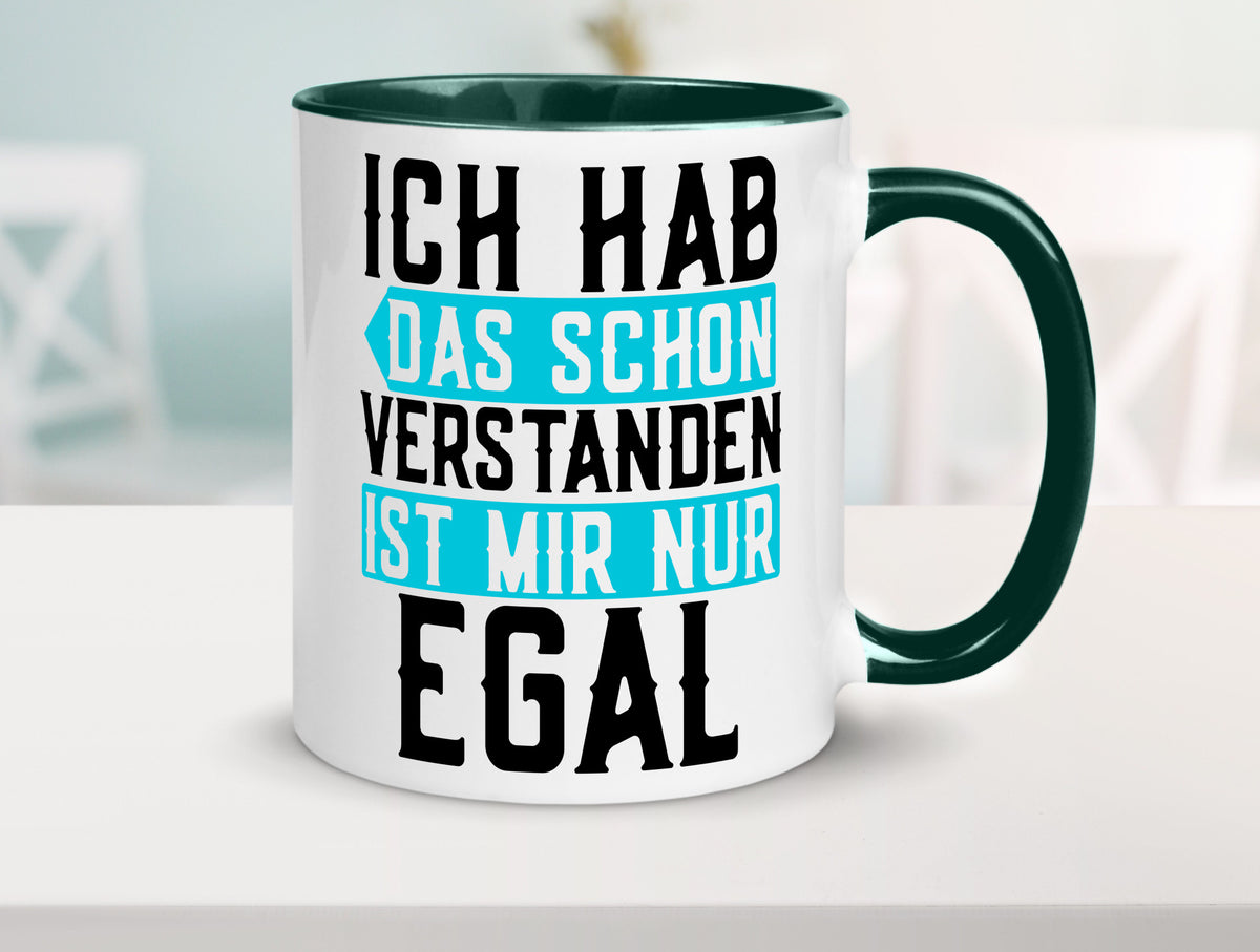 Ist mir egal | Protest Teenager Humor Spruch Büro lustig Arbeit Kollegen Tasse