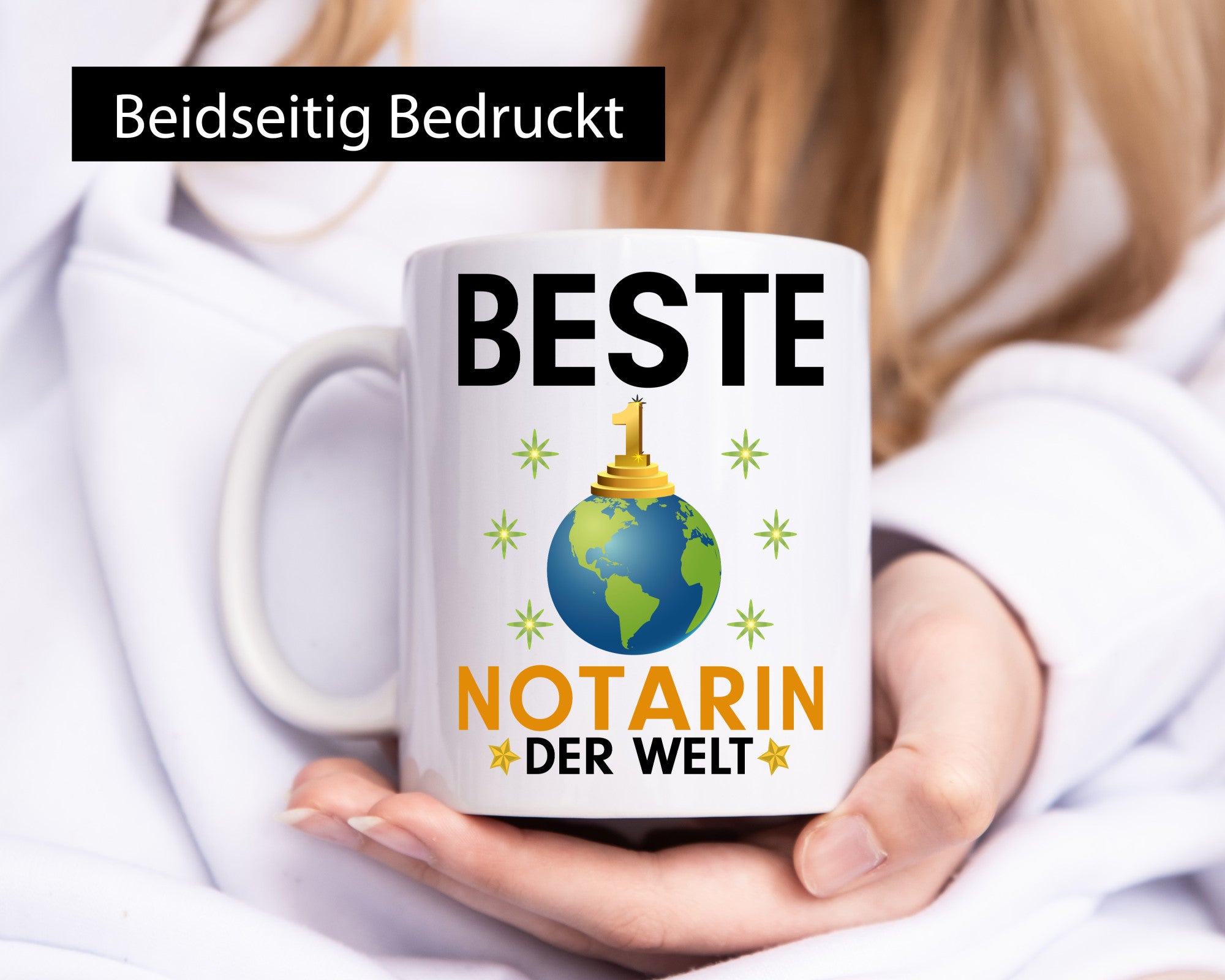 Welt Beste Notarin | Juristin lustiger Spruch Geschenk Humor Geschenkidee Tasse