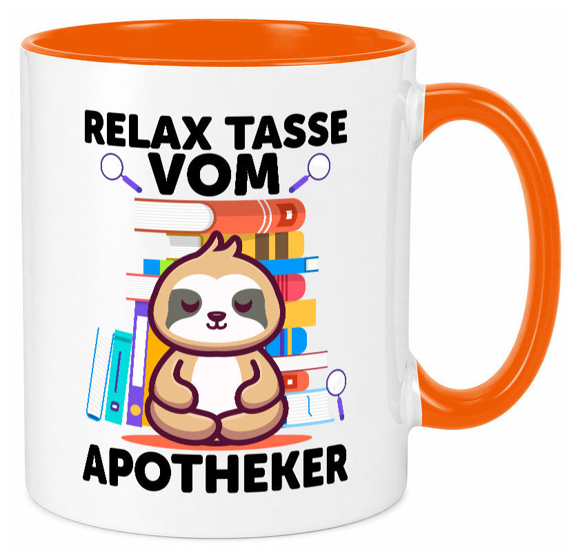Relax Tasse: Apotheker | Apotheke Pharmazie lustiger Spruch Geschenk Humor