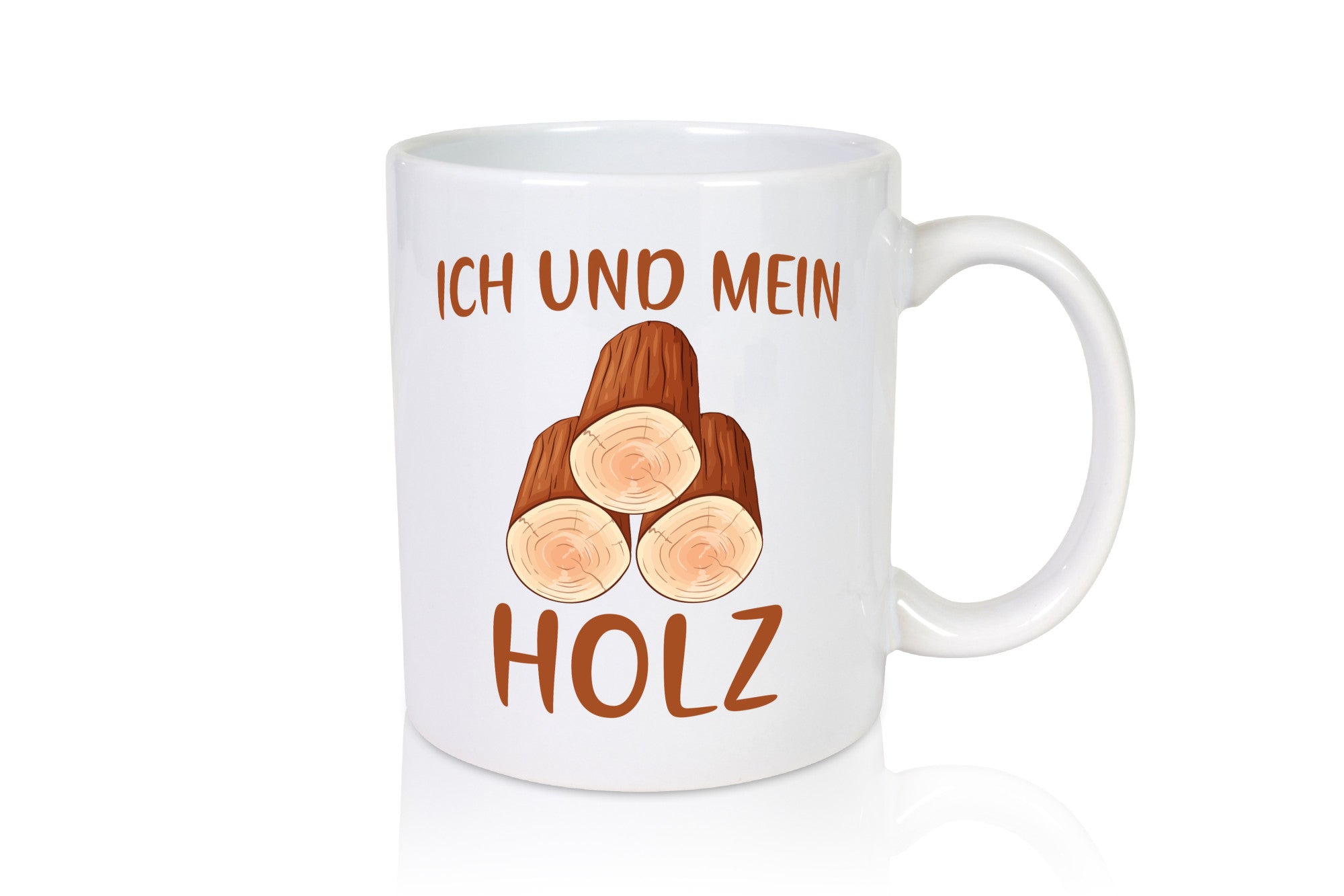 Ich und mein Holz | liebhaber Holzfäller lustiger Spruch Geschenk Humor