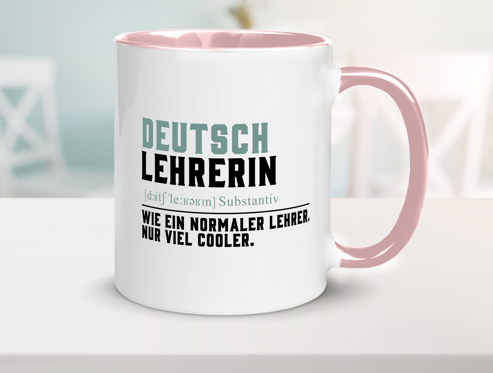 Deutschlehrerin | Lehrerin Unterricht Lieblinglehrerin Geschenkidee Humor Tasse