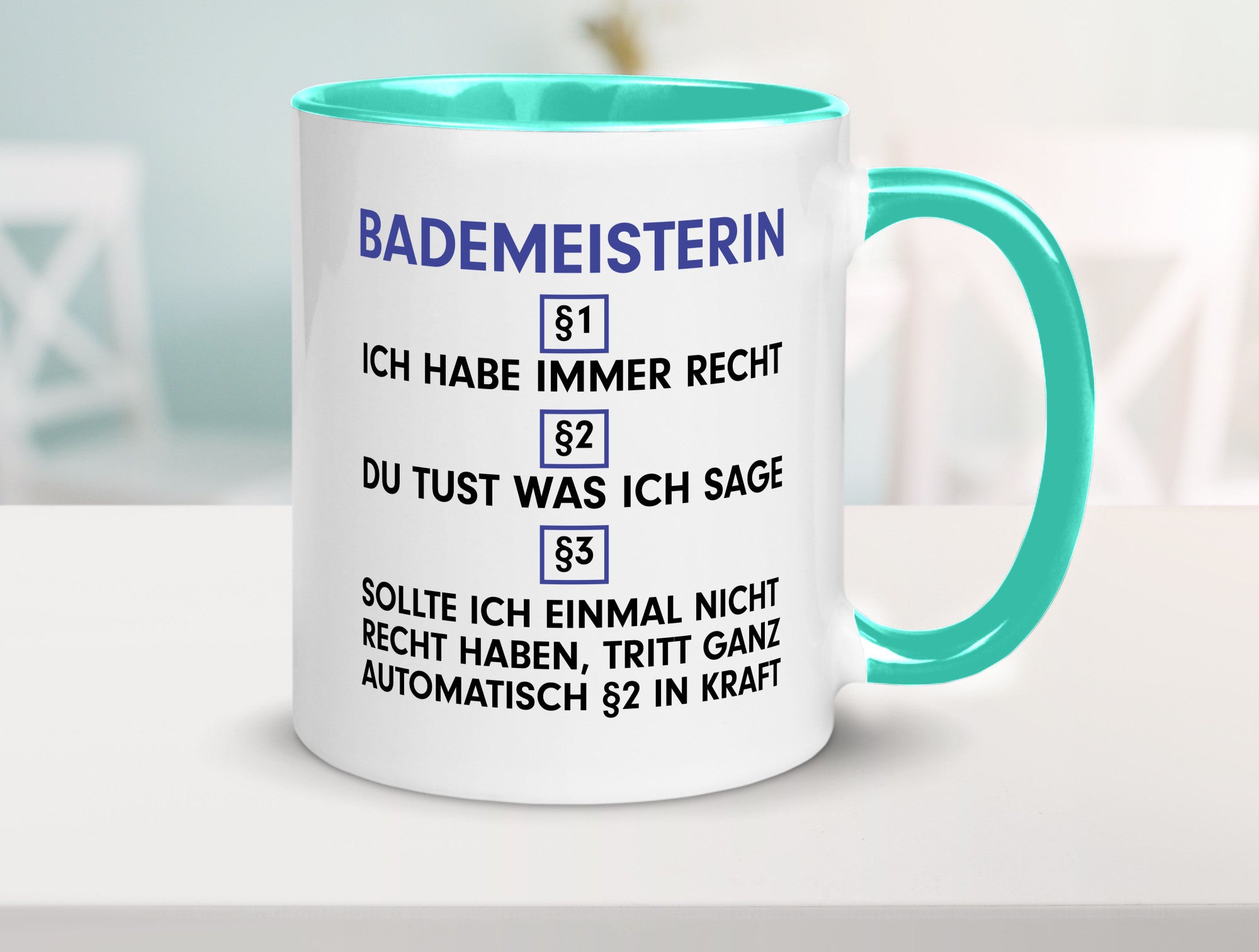 Ich habe immer Recht Bademeisterin | Schwimmmeisterin v2 Geschenk Humor