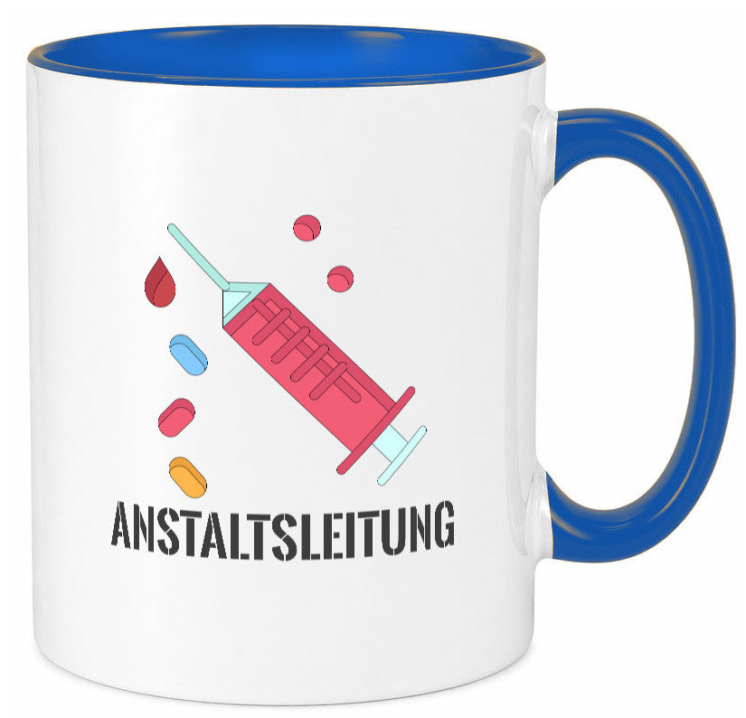 Anstaltsleitung | Krankenschwester Krankenhaus Humor Geschenkidee Tasse