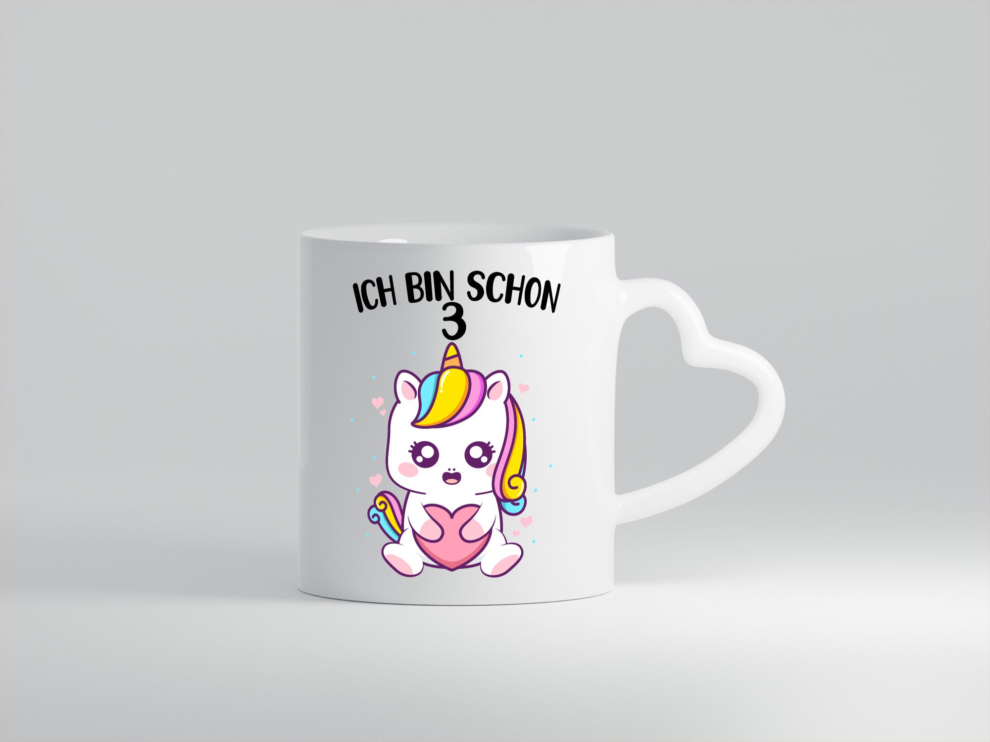 3. Geburtstag | Ich bin schon 3 Jahre Einhorn Mädchen lustig Geschenkidee
